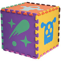 Килимок пазл дитячий 'Космос' SP-Planeta C-3551 12 шт. кольору в асортименті Код C-3551, фото 4