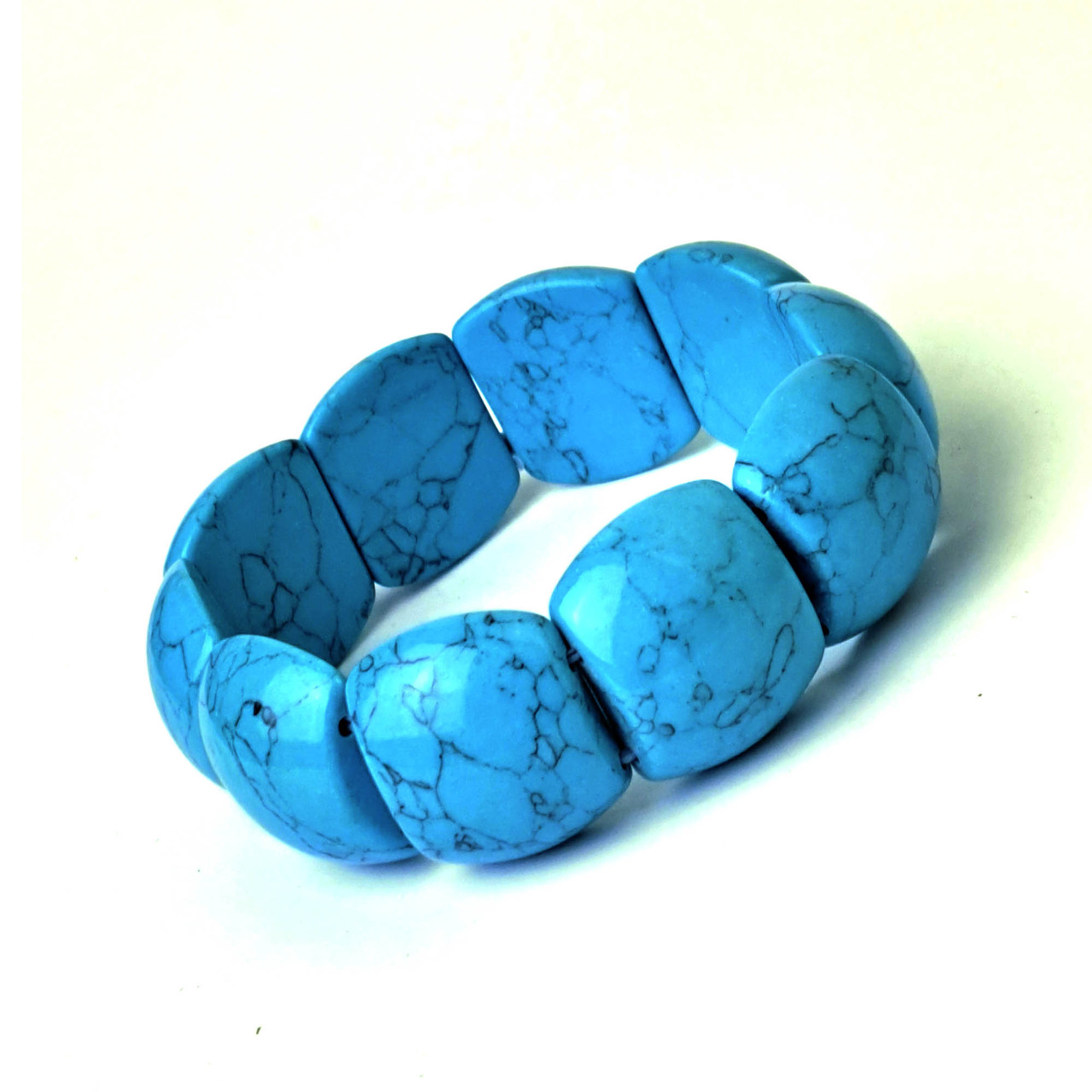 Amulet-бірюза. Браслет з натурального каменю, фото 1