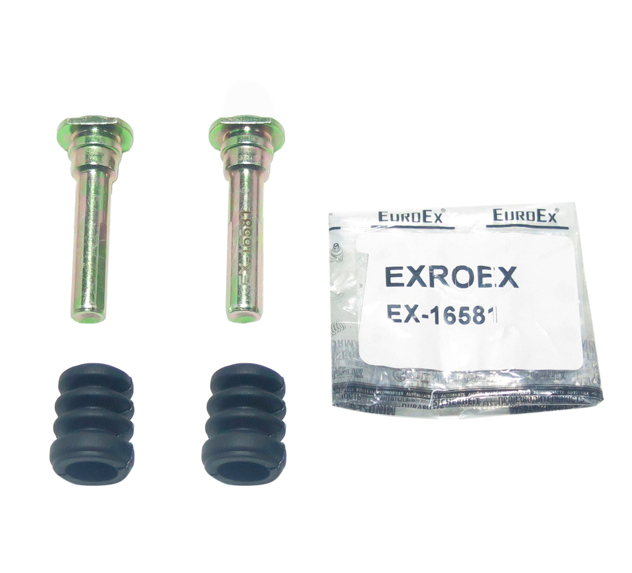 Ремкомплект супорта Матіз (направл.+пильник, 1 колесо) EuroEx Угорщина 96316581, фото 1