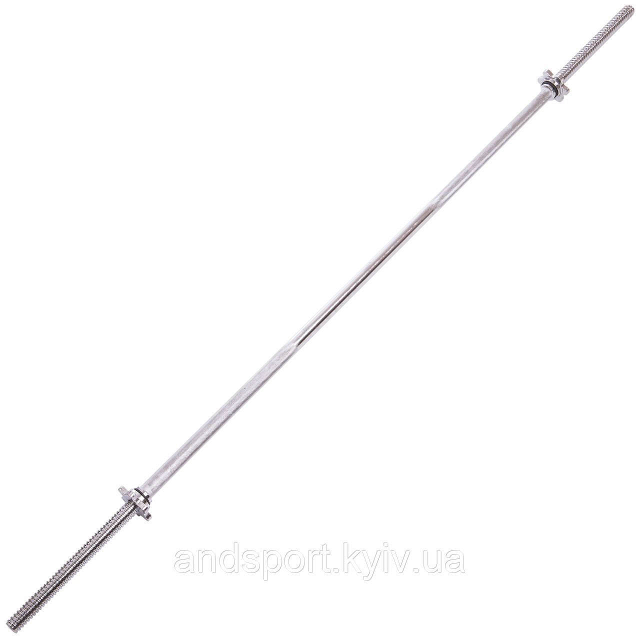 Гриф для штанги Класичний прямий SHUANG CAI SPORTS SC-80123 (TA-8068) довжина 1,8 м діаметр 28 мм вага 8,5 кг Код