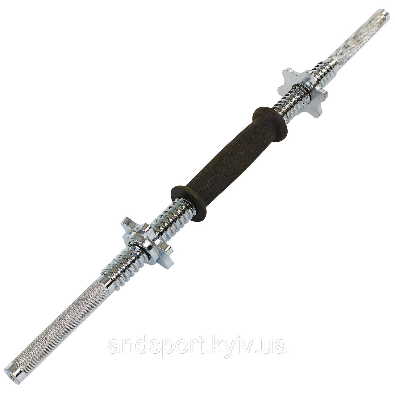 Гриф гантельний багатофункціональний SHUANG CAI SPORTS TA-8047 довжина 60см діаметр 25мм вага 1,6кг Код