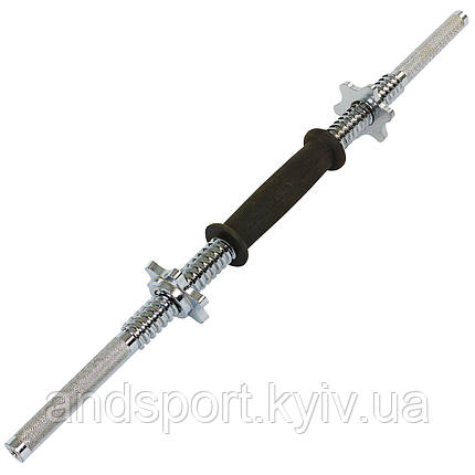 Гриф гантельний багатофункціональний SHUANG CAI SPORTS TA-8047 довжина 60см діаметр 25мм вага 1,6кг Код, фото 1