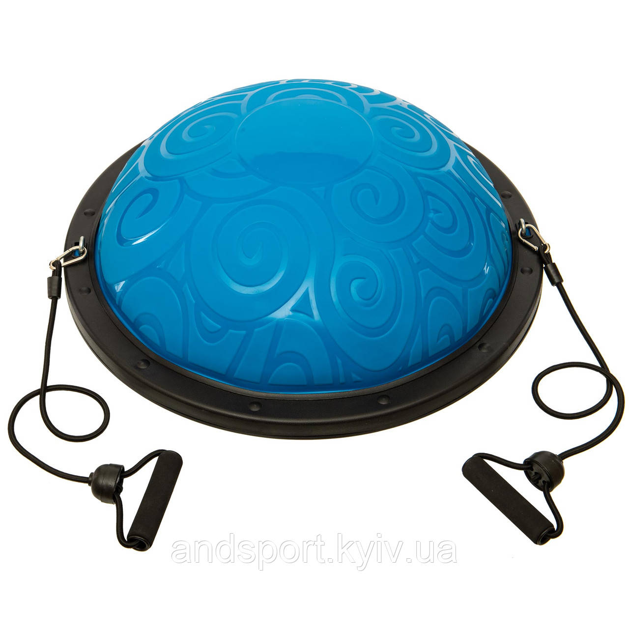 Півсфера для фітнесу з еспандерами BOSU NORVA FI-1926 кольори в асортименті Код FI-1926