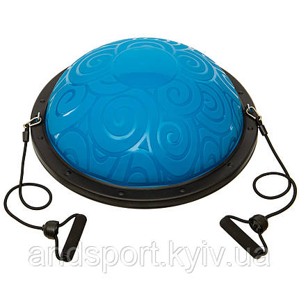 Півсфера для фітнесу з еспандерами BOSU NORVA FI-1926 кольори в асортименті Код FI-1926, фото 1