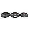 Диски для штанги обгумовані LIFE FITNESS SC-80154B-25 51мм 25кг чорний Код SC-80154B-25, фото 6