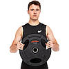 Диски для штанги обгумовані LIFE FITNESS SC-80154B-25 51мм 25кг чорний Код SC-80154B-25, фото 10