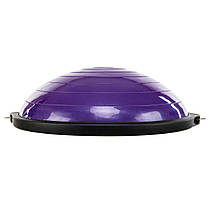 Півсфера для фітнесу з еспандерами BOSU Zelart BS-1590 кольори в асортименті Код BS-1590, фото 5