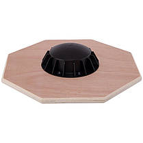 Диск балансування WOOD BALANCE BOARD Zelart FI-4013 39,5 см Код FI-4013, фото 4