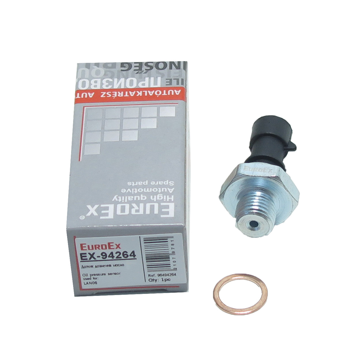 Датчик тиску масла Ланос 1.5, Нексия EuroEx Угорщина 90336039, 96494264, фото 1