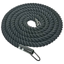 Канат спортивний для лазіння з кріпленням SP-Planeta R-6224-5 5м чорний Код R-6224-5, фото 4