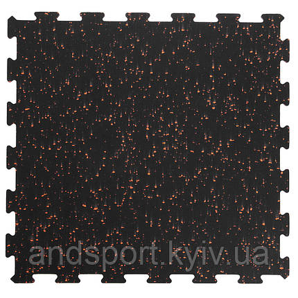 Килимок під тренажер Zelart FI-5348-1 0,60мx0,60мx6мм чорний Код FI-5348-1, фото 1