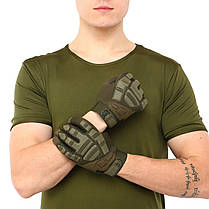 Рукавички тактичні із закритими пальцями Military Rangers BC-8799 розмір M-XL кольори в асортименті Код, фото 6