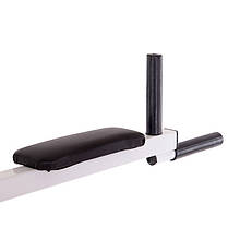 Шведська стінка-стійка з турніком, брусами, лавою для преса і спини SP-Planeta Лідер L-6783 сталь білий Код, фото 5