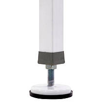 Шведська стінка-стійка з турніком, брусами, лавою для преса і спини SP-Planeta Чемпіон L-4007 сталь білий Код, фото 4