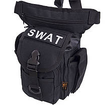 Сумка тактична на стегно SILVER KNIGHT SWAT TY-229 розмір 28х27х10 см 7 л кольору в асортименті Код TY-229, фото 5
