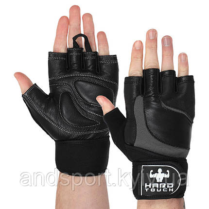 Рукавиці спортивні HARD TOUCH SB-9530 S-XL чорний Код SB-9530, фото 1