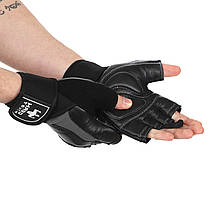 Рукавиці спортивні HARD TOUCH SB-9530 S-XL чорний Код SB-9530, фото 2