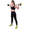 Штанга фіксована вигнута поліуретанова Zelart Urethane Barbell TA-2690-10 довжина-102см 10кг Код TA-2690-10, фото 6