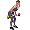 Штанга фіксована вигнута поліуретанова Zelart Urethane Barbell TA-2690-15 довжина-104см 15кг Код TA-2690-15, фото 6