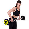 Штанга фіксована вигнута поліуретанова Zelart Urethane Barbell TA-2690-20 довжина-104см 20кг Код TA-2690-20, фото 6