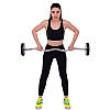 Штанга фіксована вигнута поліуретанова Zelart Urethane Barbell TA-2690-20 довжина-104см 20кг Код TA-2690-20, фото 8