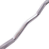 Штанга фіксована вигнута поліуретанова Zelart Urethane Barbell TA-2690-35 довжина-110см 35кг Код TA-2690-35, фото 4