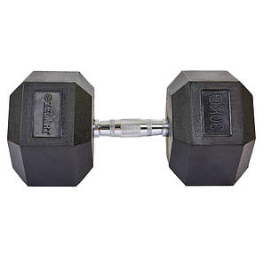 Гантель цільна шестигранна ZELART TA-5159-30 1шт 30кг Код TA-5159-30, фото 2