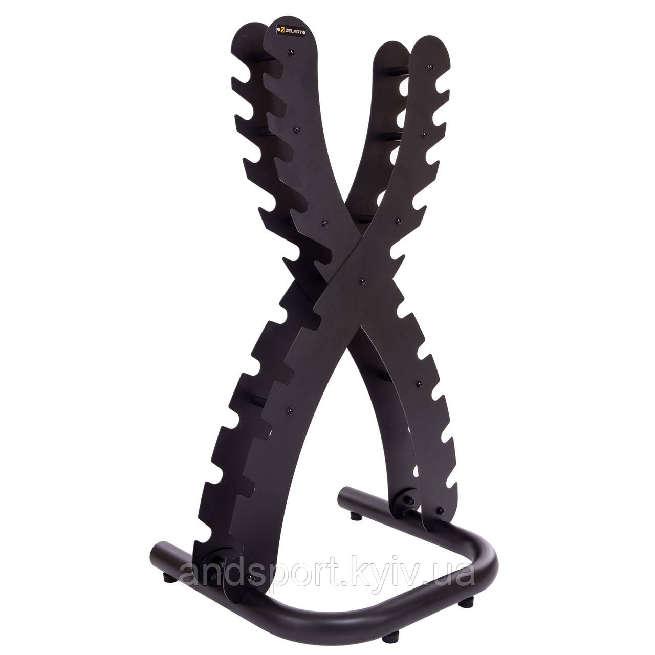 Стійка для гантелей Х-подібна Zelart TA-2652 розмір-120,5х59,5х63см Код TA-2652