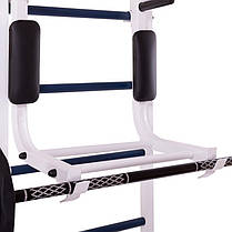 Шведська стінка-стійка з підставкою під штангу SP-Planeta L-4008 сталь сірий Код L-4008, фото 5