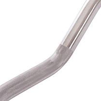 Штанга фіксована вигнута прогумована Zelart Rubber Coated Barbell TA-2687-30 довжина-95см 30кг Код TA-2687-30, фото 4
