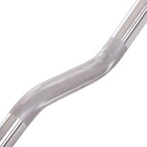 Штанга фіксована вигнута прогумована Zelart Rubber Coated Barbell TA-2687-40 довжина-95см 40кг Код TA-2687-40, фото 4