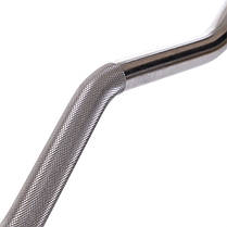 Штанга фіксована вигнута прогумована Zelart Rubber Coated Barbell TA-2687-5 довжина-95см 5кг Код TA-2687-5, фото 4