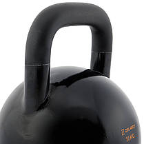 Гіря сталева чорна пофарбована Zelart TA-7795-30 30кг чорний Код TA-7795-30, фото 4