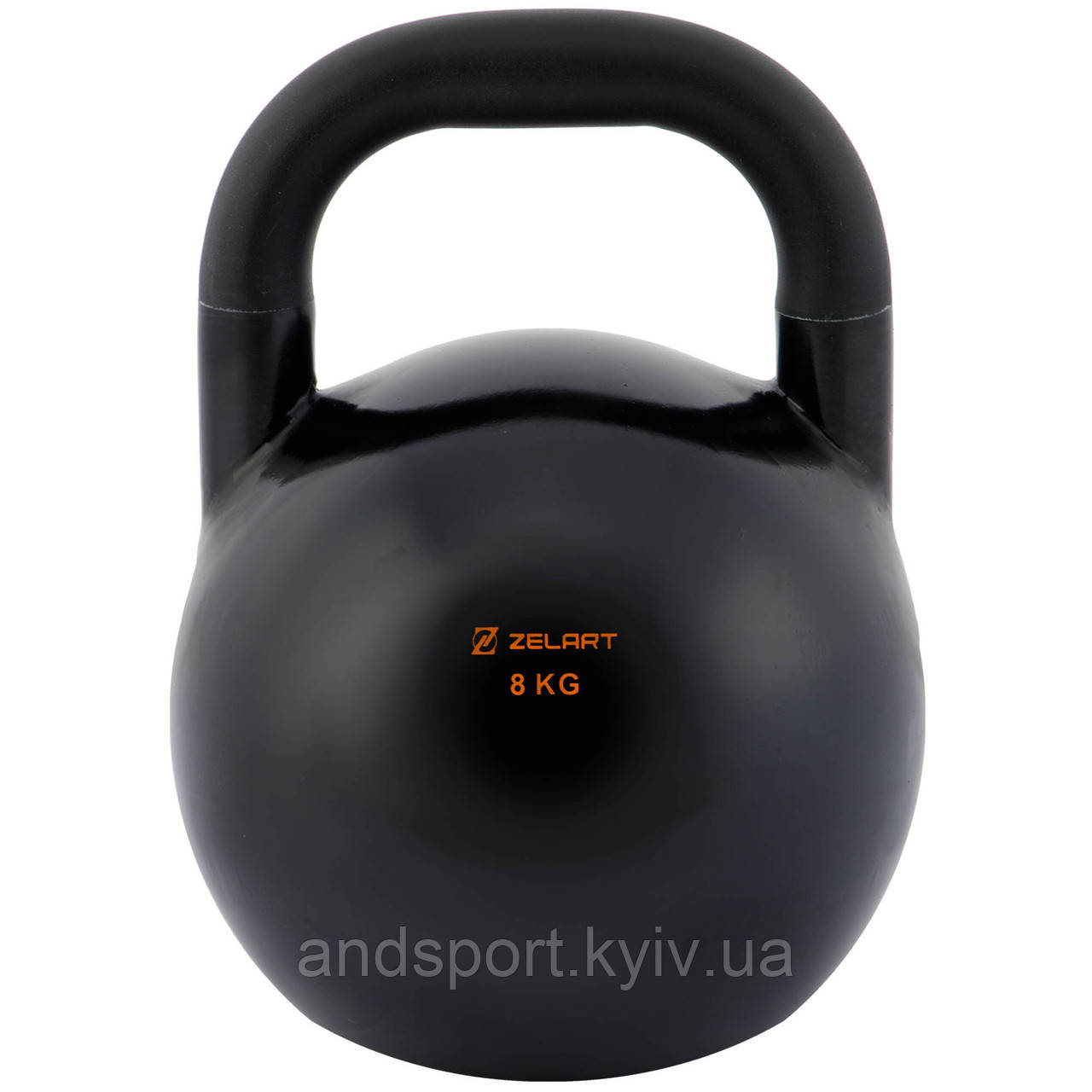 Гіря сталева чорна пофарбована Zelart TA-7795-8 8кг чорний Код TA-7795-8