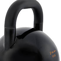 Гіря сталева чорна пофарбована Zelart TA-7795-8 8кг чорний Код TA-7795-8, фото 4