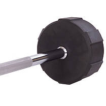 Штанга фіксована пряма поліуретанова LI NUO TA-3622-40 довжина-120см 40кг Код TA-3622-40, фото 3