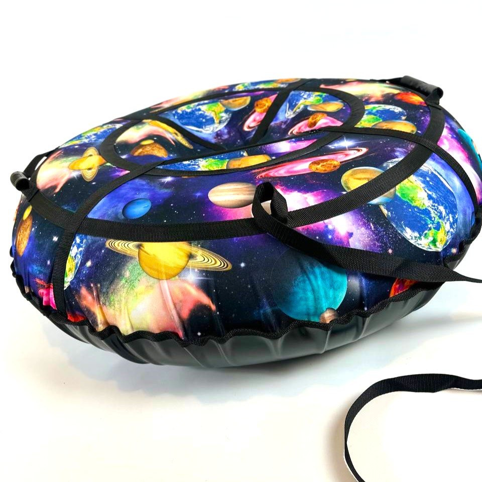 Тюбінг для катання 100 см Планеты NEW!!!! (Оксфорд, ПВХ) санки ватрушка оптом