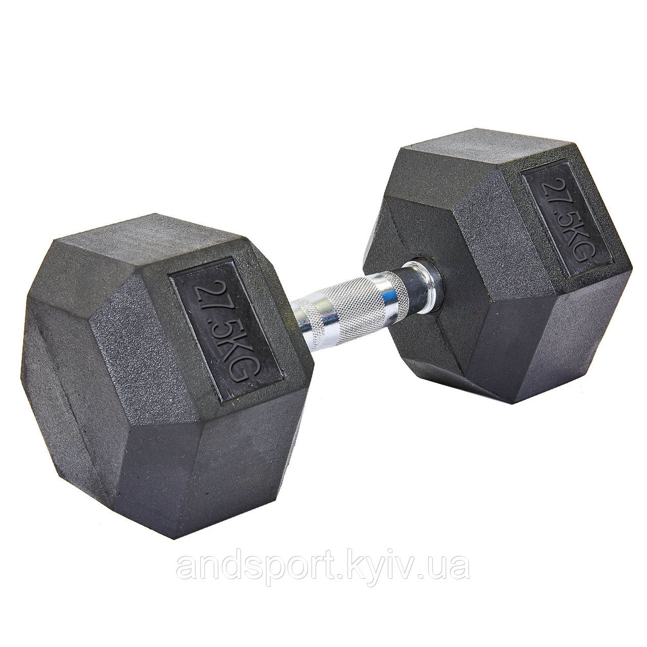 Гантель цільна шестигранна SP-Planeta SC-8013-27,5 1шт 27,5кг Код SC-8013-27_5