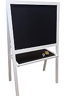 Мольберт дитячий Мольбертік 3в1 65х54х109 см Білий (ВК 14)