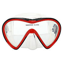 Маска для плавання в пластиковому боксі LEGEND M148-SIL кольору в асортименті Код M148-SIL, фото 2