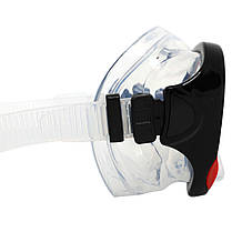 Маска для плавання в пластиковому боксі LEGEND M148-SIL кольору в асортименті Код M148-SIL, фото 5