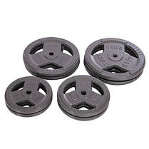 Штанга пряма зі сталевими дисками SP-Sport TA-2431-115 довжина-1,8м 28мм 115кг Код TA-2431-115, фото 5