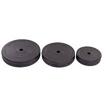 Штанга пряма з прогумованими дисками SHUANG CAI SPORTS TA-1139-68R довжина-1,8м 28мм 68кг Код TA-1139-68R, фото 4