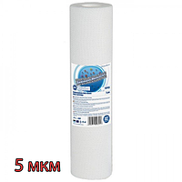 КАРТРИДЖ ПОЛІПРОПІЛЕНОВИЙ AQUAFILTER FCPS10 5 МКМ