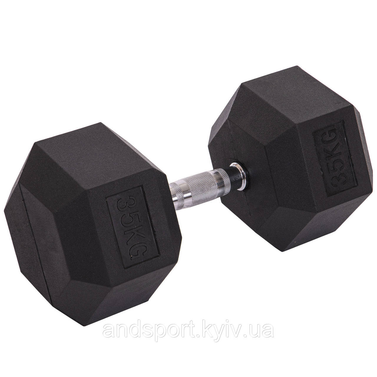 Гантель цільна шестигранна Zelart TA-2679-35 1шт 35кг Код TA-2679-35