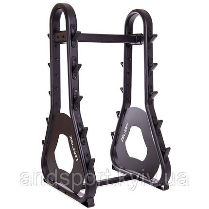 Стійка для штанг Zelart TA-2665 розмір-170x95x28см Код TA-2665, фото 1