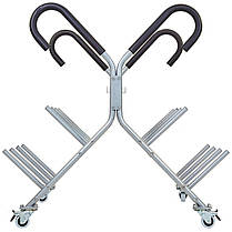 Стійка для штанг фітнес памп Zelart RK4060E розмір-130х116х119cм Код RK4060E, фото 3