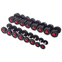 Гантель цілісна професійна LI NUO TA-3618-50 1шт 50кг чорний Код TA-3618-50, фото 3