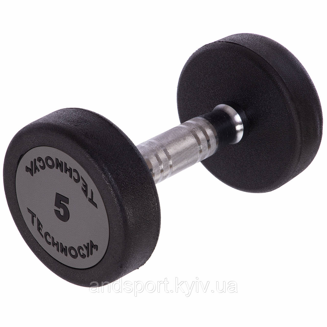 Гантель цілісна професійна TECHNOGYM LN-1254-5 1шт 5кг Код LN-1254-5
