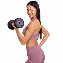 Гантель цілісна професійна TECHNOGYM LN-1254-5 1шт 5кг Код LN-1254-5, фото 4